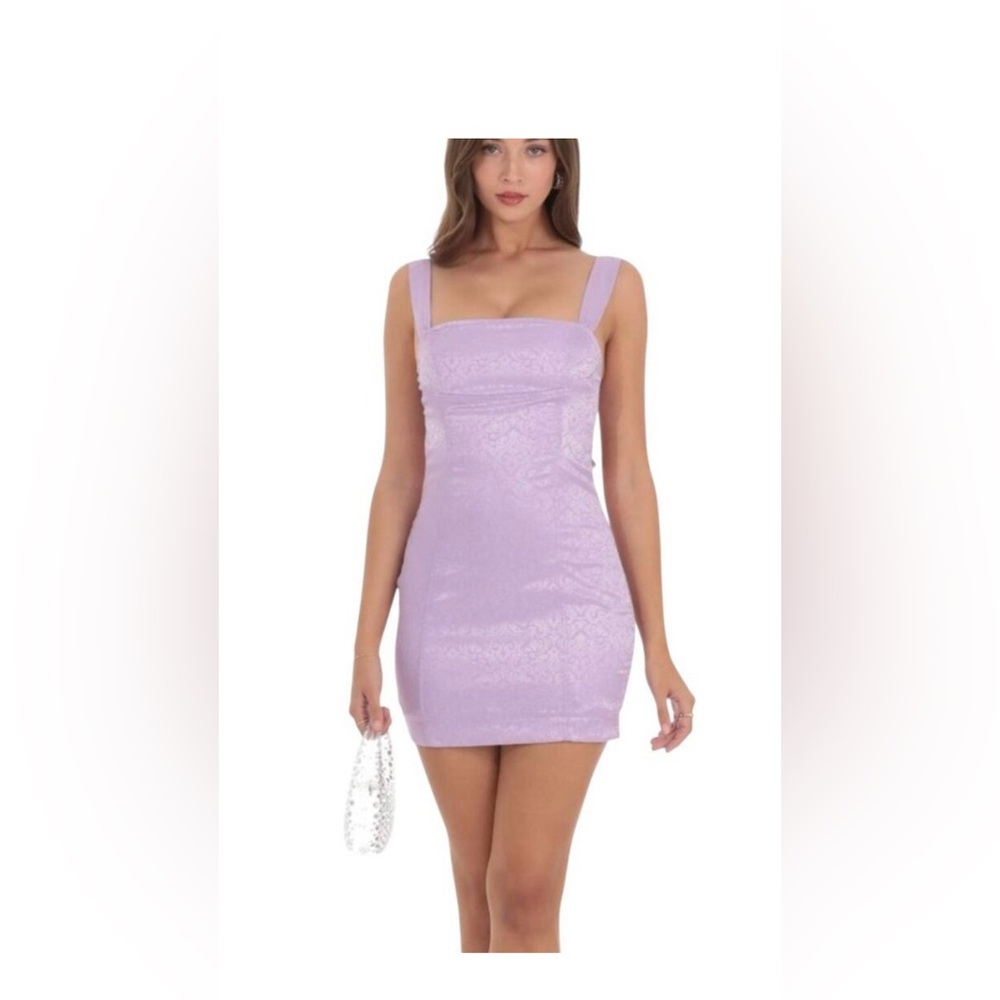 Lucy in the Sky Lavender Mini Dress